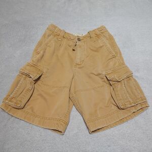 Vintage Abercrombie & Fitch Cargo Shorts Khaki Y2K‎ Paratrooper